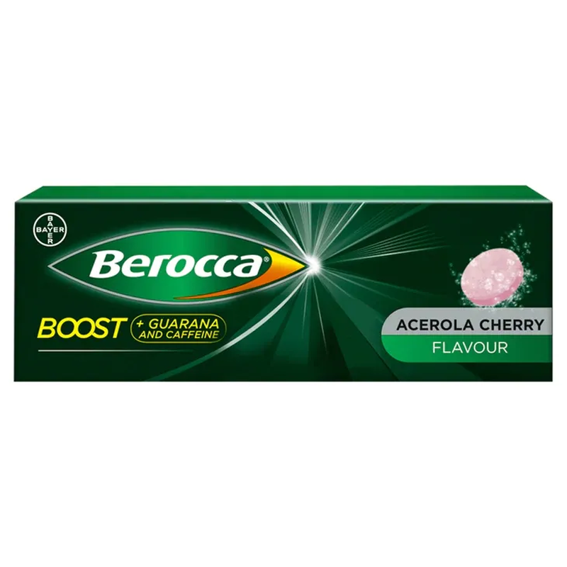 Berocca boost, food supplement with guarana for physical and mental support 15effervescent tablets, , medium-null