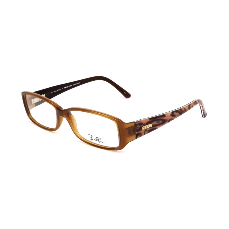 Brown plastic glasses (frames)-null