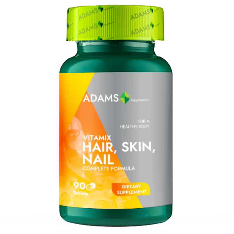 Product image: Adams supplements, vitamix, hair & skin & nail, 90cps, , medium-null