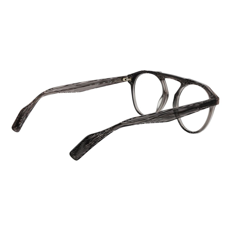 Brown plastic glasses (frames)-null