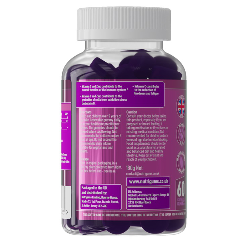 Nutrigums &gamma;&iota;&alpha; &tau;&omicron; &alpha;&nu;&omicron;&sigma;&omicron;&pi;&omicron;&iota;&eta;&tau;&iota;&kappa;ό 60 gummies, , medium-null