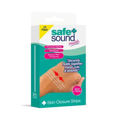 Safe + sound skin closure strips, ., , medium