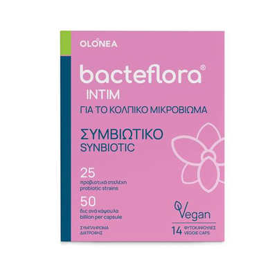 Bacteflora intim, symbiotic for the vaginal microbiome 14caps