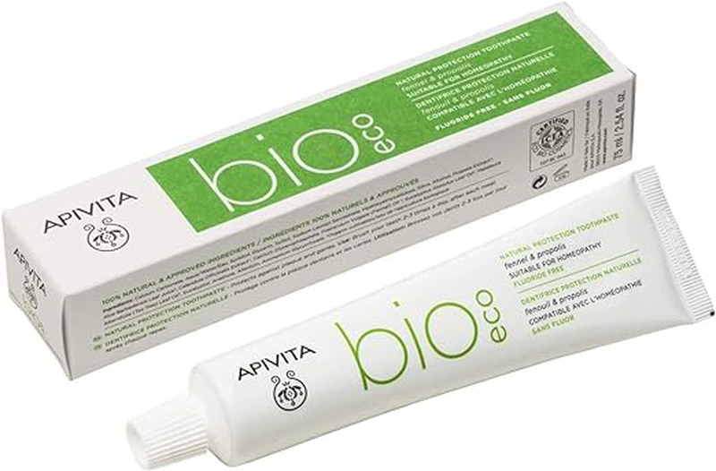 Apivita natural dental care bio-eco natural protection toothpaste x 75ml, , medium image number null