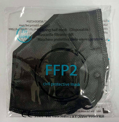 Face masks ffp2 / kn95 black, , medium