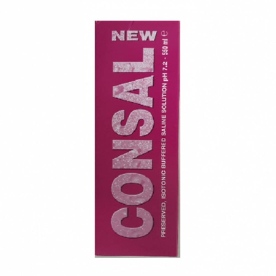 Consal normal saline solution p.h 7.2 550ml