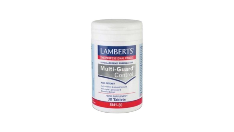 Lamberts multi-guard control for a more even blnce of energy reserves betw. Meals tabs 30, , medium-null