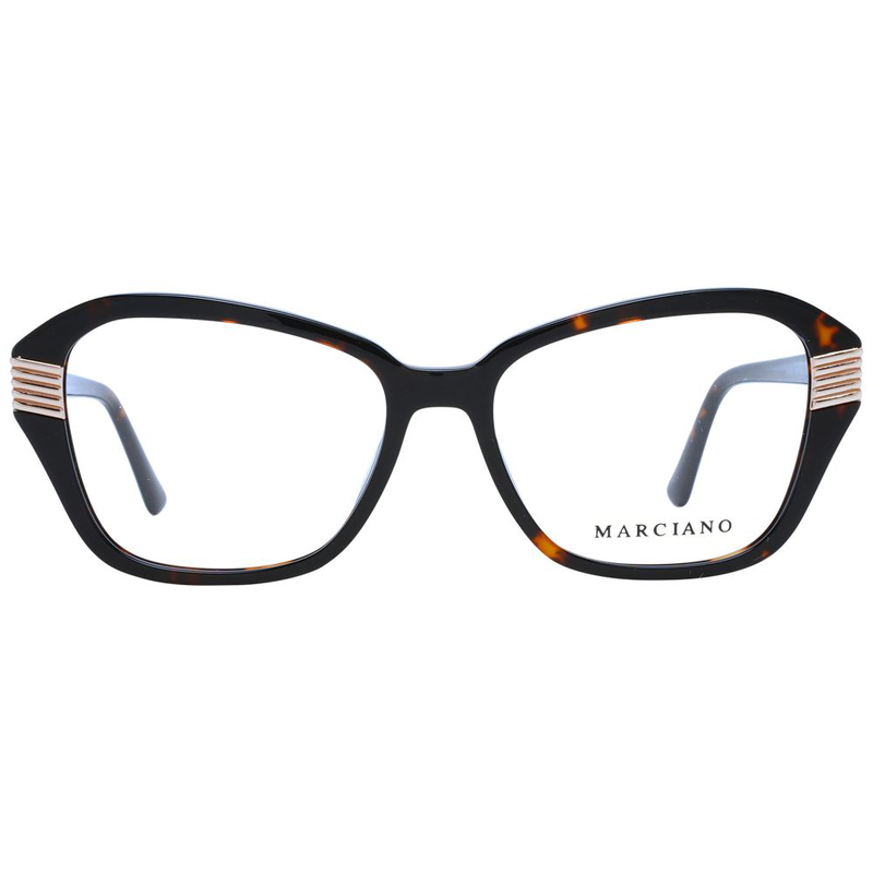 Brown plastic glasses (frames)-null