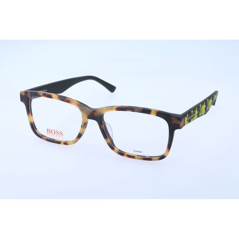 Brown acetate glasses (frames)-null