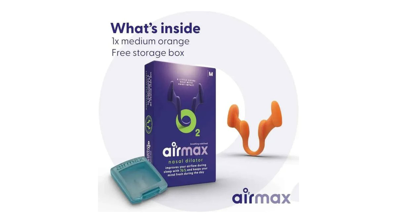 Airmax nasal dilator breathing redefined, , medium-null