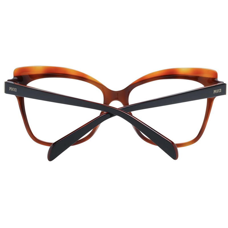 Brown plastic glasses (frames)-null
