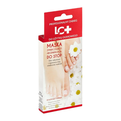 Lc+ softening and regenerating foot mask 2 socks x 15g