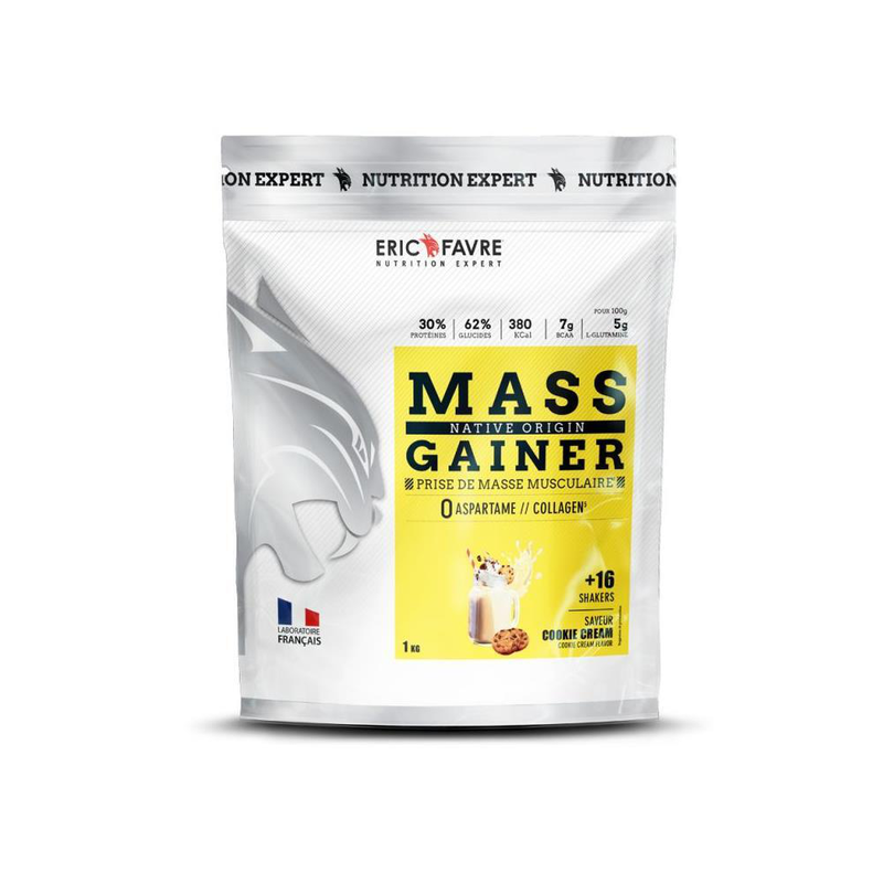 Product image: Eric favre mass gainer cookie 1kg, , medium-null