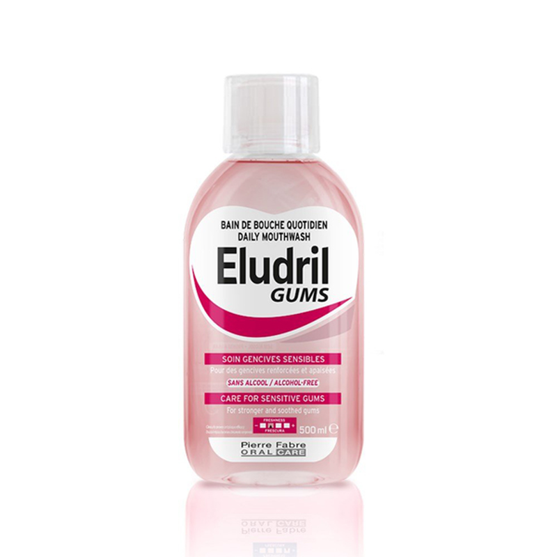Eludril gums mouthwash for sensitive gums 500ml, , medium-null