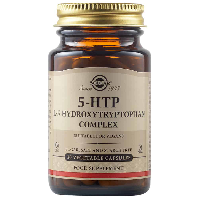 Solgar 5-htp (5-hydroxytryptophan) complex 100mg, 30veg.caps, , medium image number null