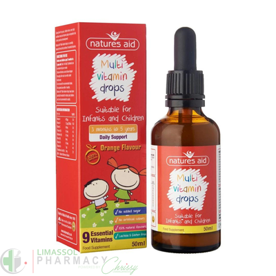 Natures aid - multivitamin infants & children, drops 50ml, , medium