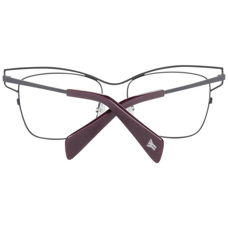 Gray titanium glasses (frames)-null