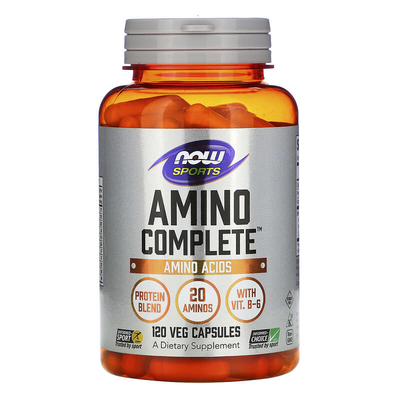 Now amino complete, vegetable capsules, 120