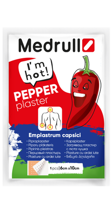 Medrull pepper plaster 6x10cm 1piece