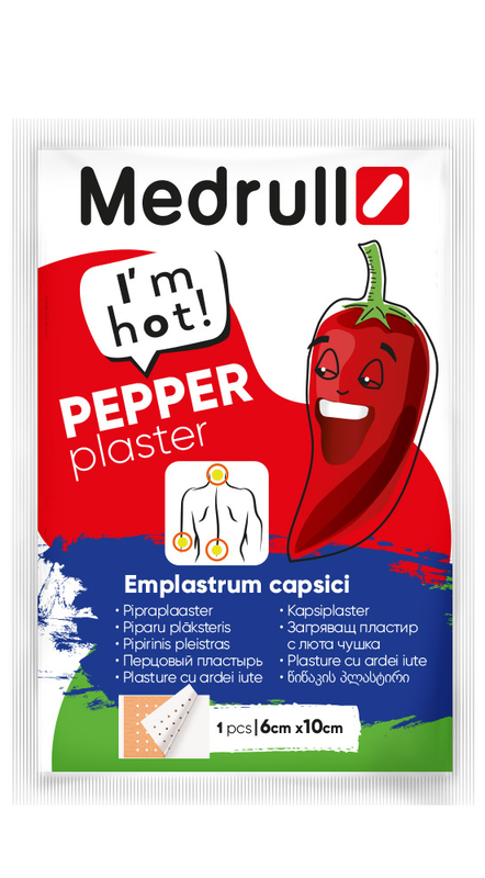 Medrull pepper plaster 6x10cm 1piece, , medium image number null