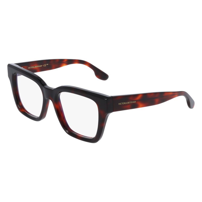 Brown plastic glasses (frames)-null