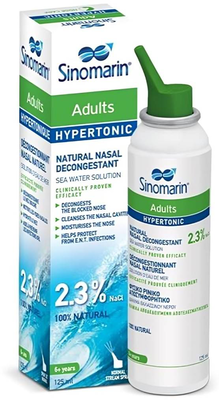 Sino nose care adults hypertonic, spray, 125ml