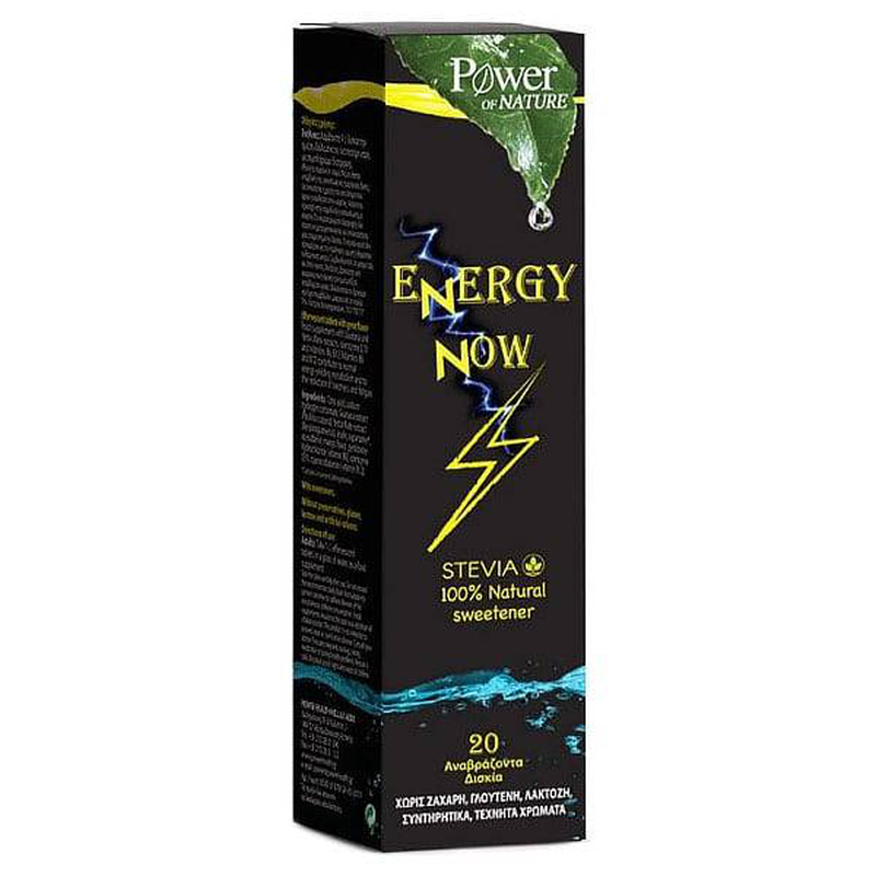 Power health energy now with stevia 20effervescent tablets, , medium-null