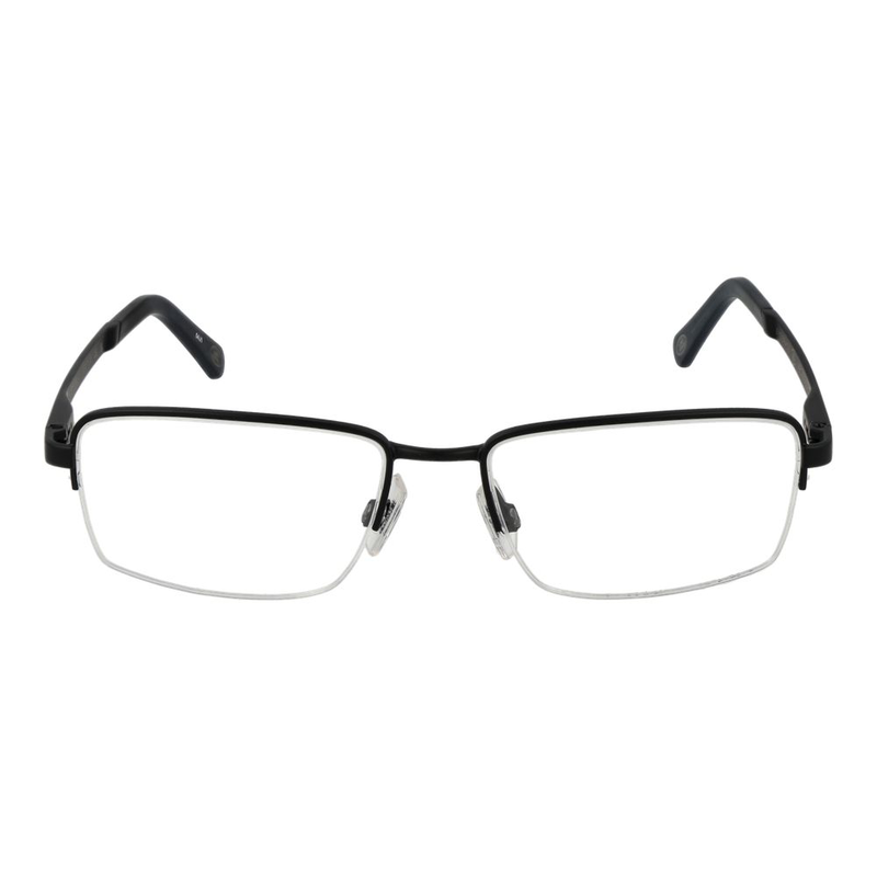Black stainless steel glasses (frames)-null