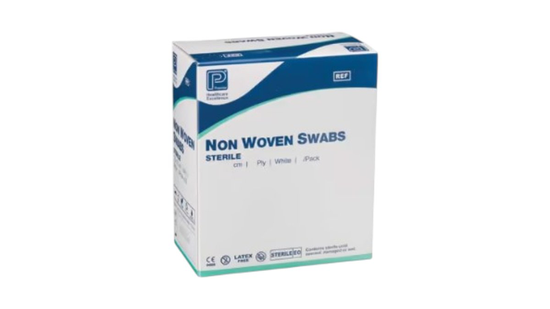 Sterile now woven swab 5x5cm, 5pcs, , medium-null