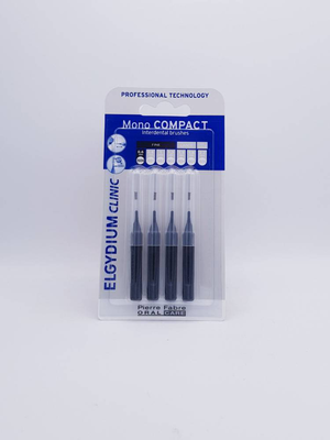 Elgydium clinic mono compact black 0.6mm 4s, , medium