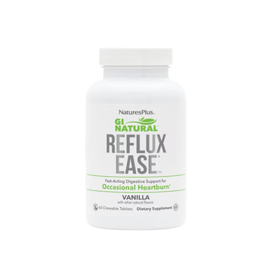 Natures plus reflux ease vanilla, 60softgels
