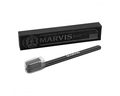 Marvis black medium toothbrush, , medium