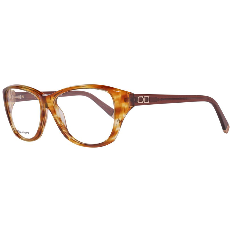 Brown plastic glasses (frames)-null