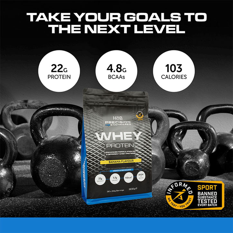 Whey protein banana 900g-null