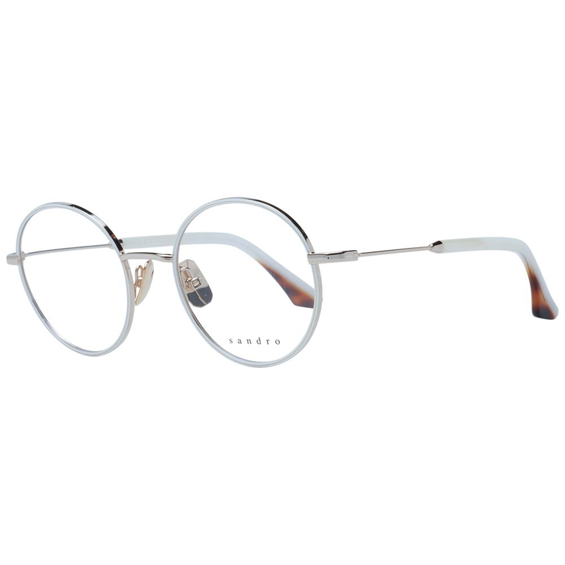 White stainless steel glasses (frames)-null