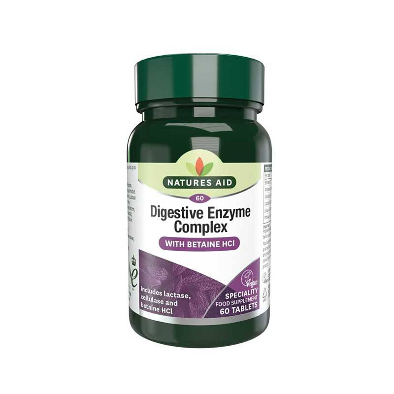 Natures aid digestive enzyme complex 60 tablets 0, , medium image number null