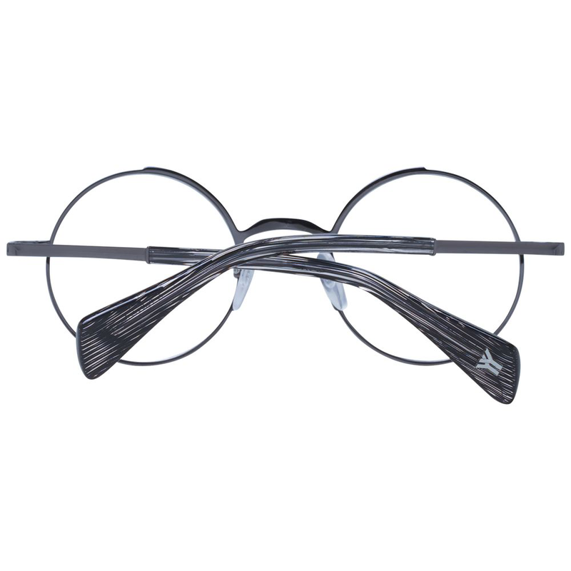 Gray metal glasses (frames)-null