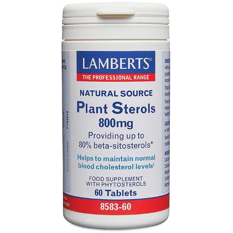 Lamberts plant sterols 800mg 60tablets, , medium-null