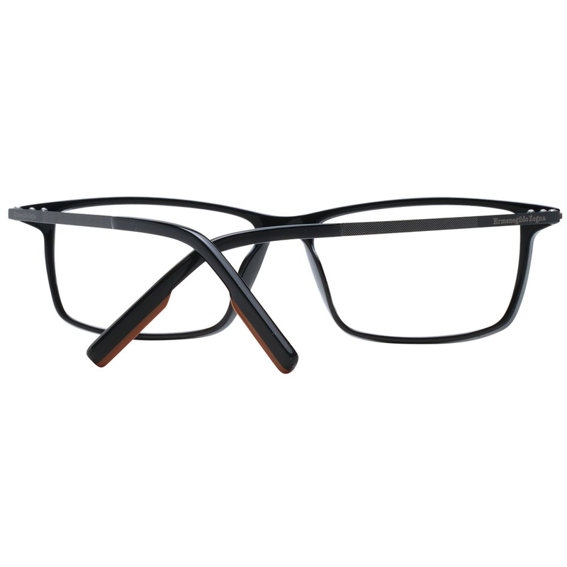 Black plastic glasses (frames)-null