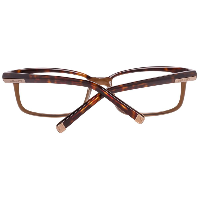 Brown plastic glasses (frames)-null