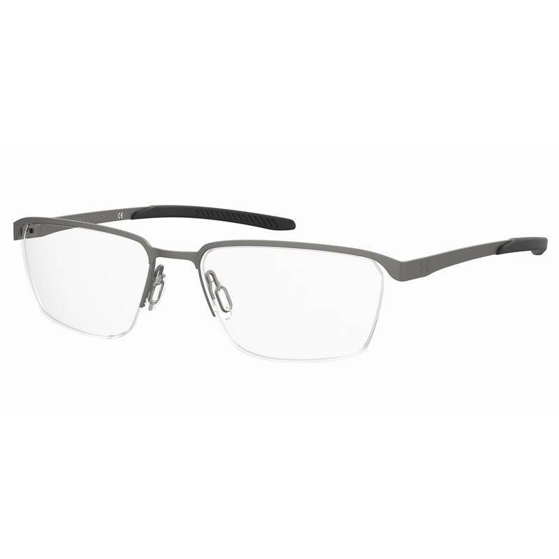 Gray metal glasses (frames)-null