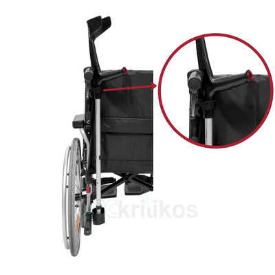 Cane holder for wheelchair, , medium