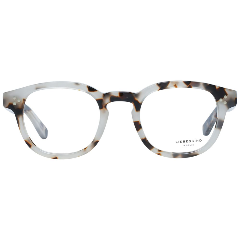 Gray plastic glasses (frames)-null