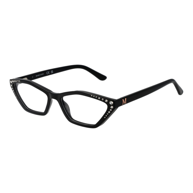 Black plastic glasses (frames)-null