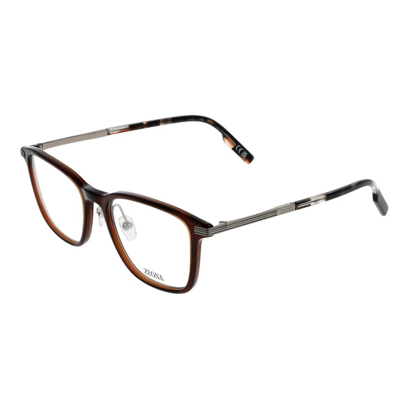 Brown plastic & titanium glasses (frames)-null