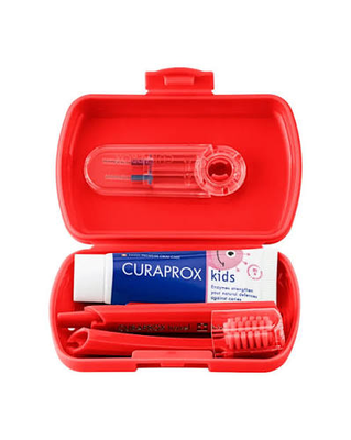 Curaprox travel set &mu;&epsilon; &omicron;&delta;&omicron;&nu;&tau;ό&kappa;&rho;&epsilon;&mu;&alpha; [be you.] 10 ml & &omicron;&delta;&omicron;&nu;&tau;ό&beta;&omicron;&upsilon;&rho;&tau;&sigma;&alpha; &tau;&alpha;&xi;&iota;&delta;ί&omicron;&upsilon; cs 5460 & 2 &mu;&epsilon;&sigma;&omicron;&delta;ό&nu;&tau;&iota;&alpha; &beta;&omicron;&upsilon;&rho;&tau;&sigma;ά&kappa;&iota;&alpha; cps prime &phi;&omicron;&upsilon;&xi;, &Phi;&omicron;&upsilon;&xi;, medium