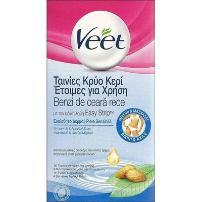 Veet krio bikini underarm 0 strips 0