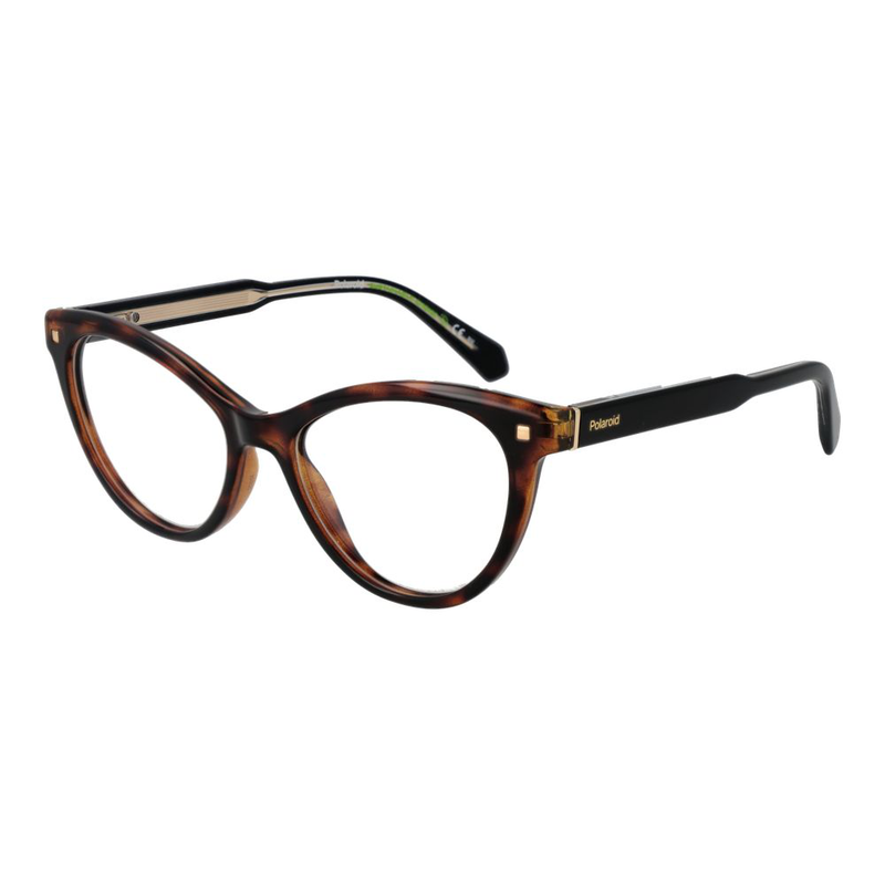 Brown plastic glasses (frames)-null
