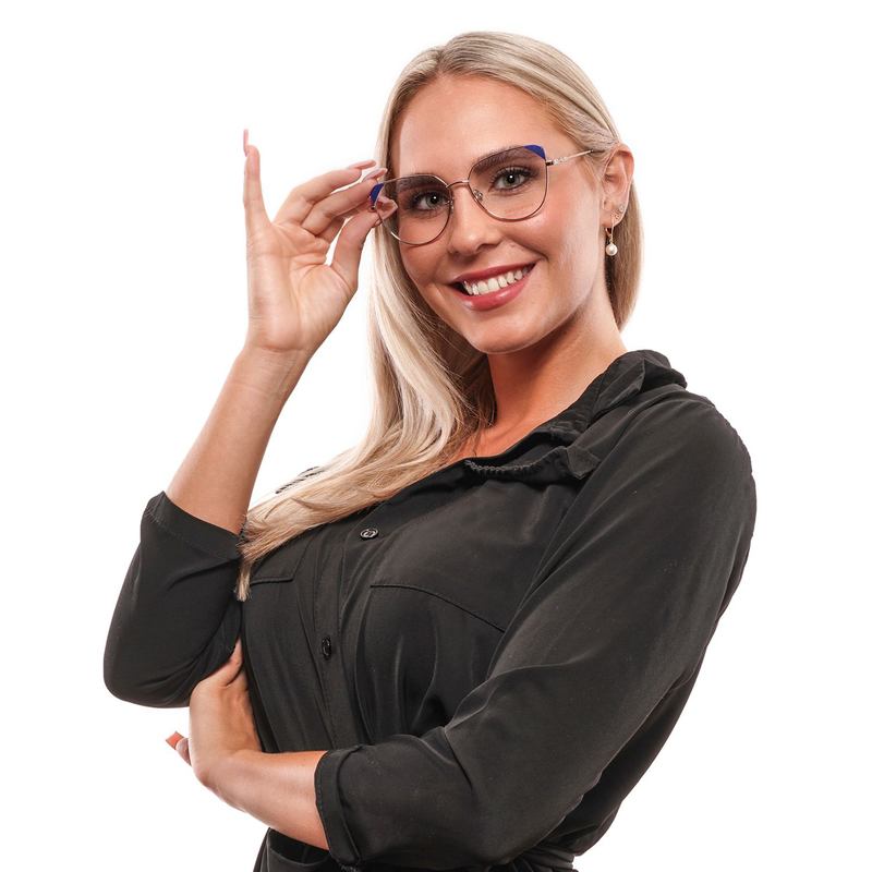 Gold metal & plastic glasses (frames)-null