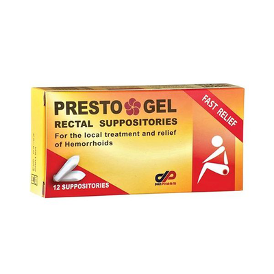 Presto (haemorrhoids) gel, wipes, 10, , medium